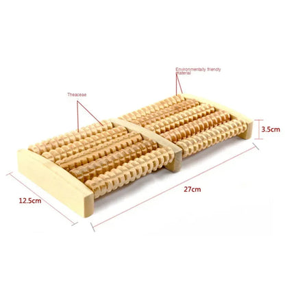 Studded Wooden Foot Relaxer With Steel Rod (Flat 35% off)